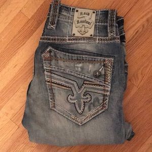 Rock Revival Lester Boot Jean size 32W 30L